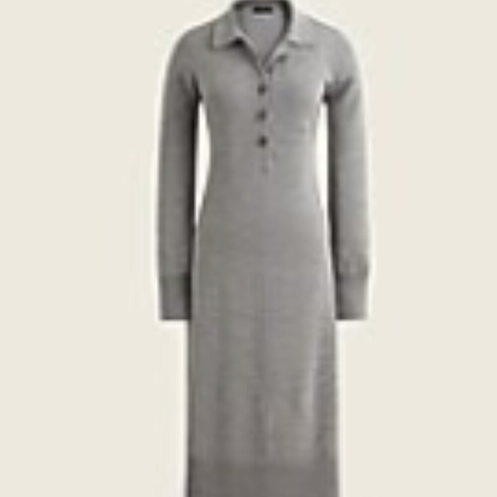 JCrew Collard Merino Wool Sweater Dress